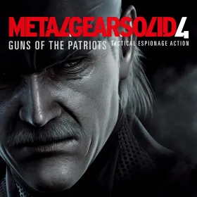 Обкладинка гри Metal Gear Solid 4: Guns of the Patriots