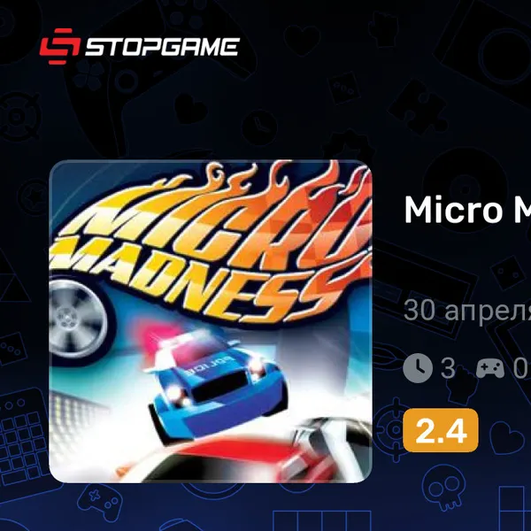 Обкладинка гри Micro Madness