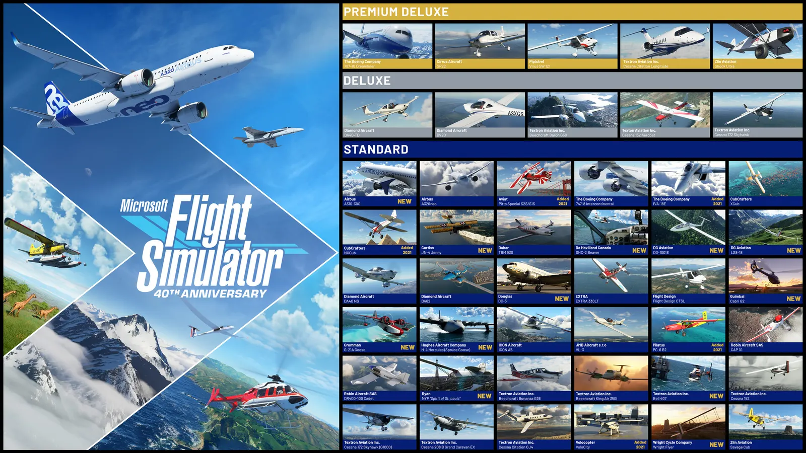 Microsoft Flight Simulator (2020) 40th Anniversary Edition media 2