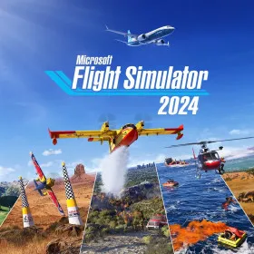 Обкладинка гри Microsoft Flight Simulator 2024