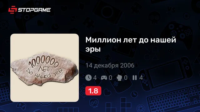 Миллион лет до нашей эры