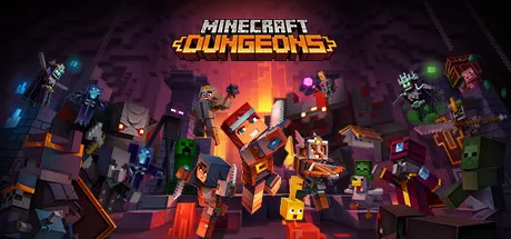 Обкладинка гри Minecraft Dungeons