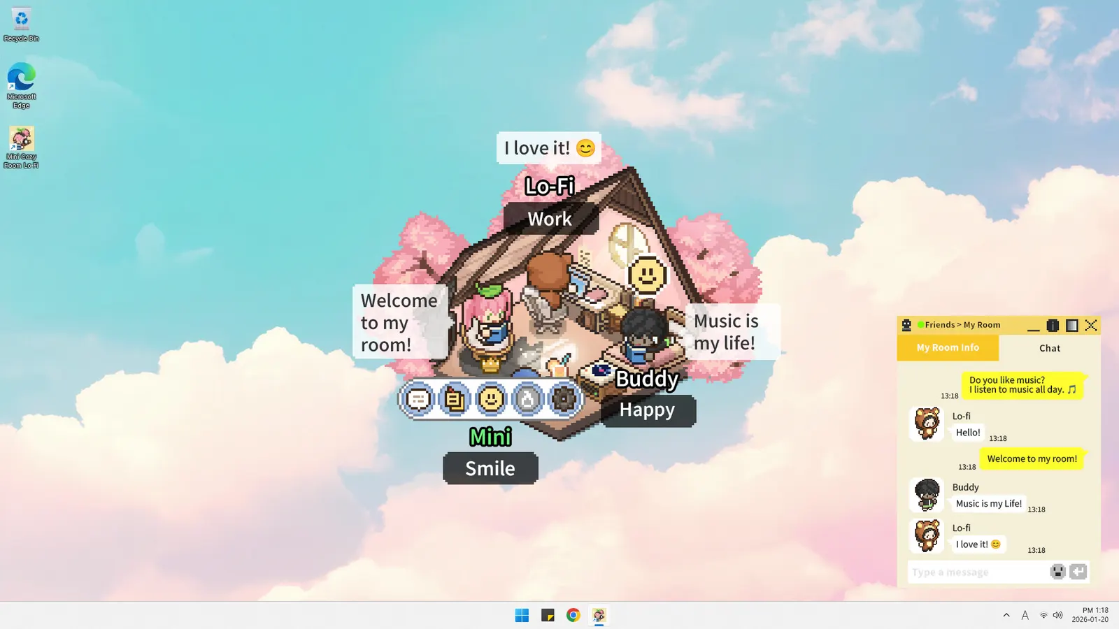 Mini Cozy Room: Lo-Fi media 8