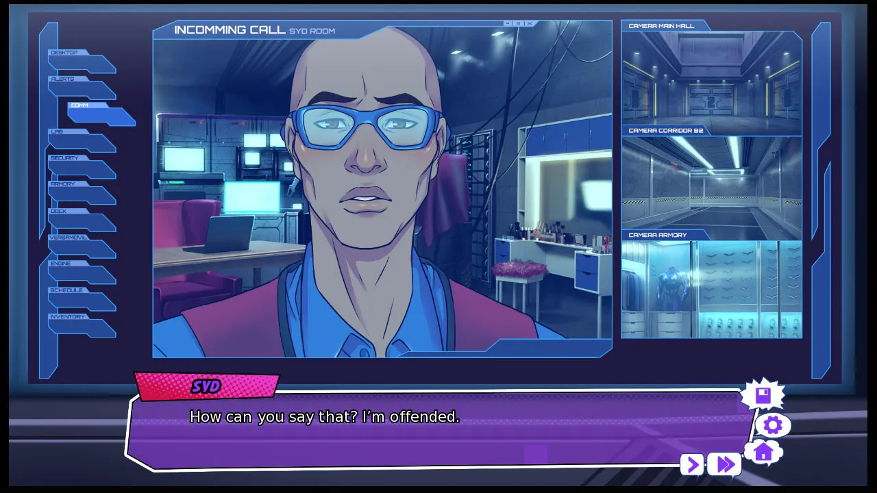 Mister Versatile: A Gay Superhero Visual Novel media 2