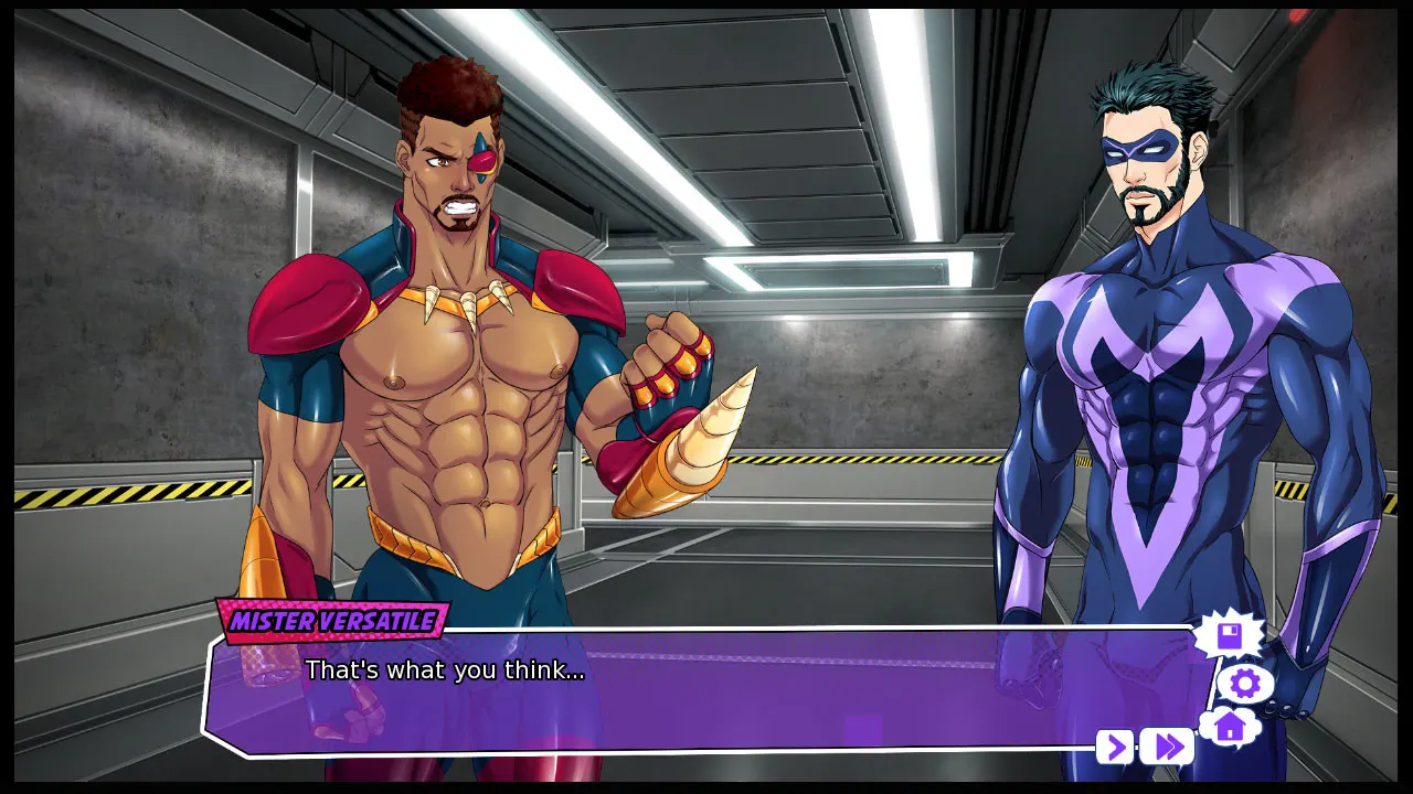 Mister Versatile: A Gay Superhero Visual Novel media 11