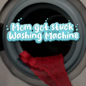 Обкладинка гри Mom got stuck in the washing machine