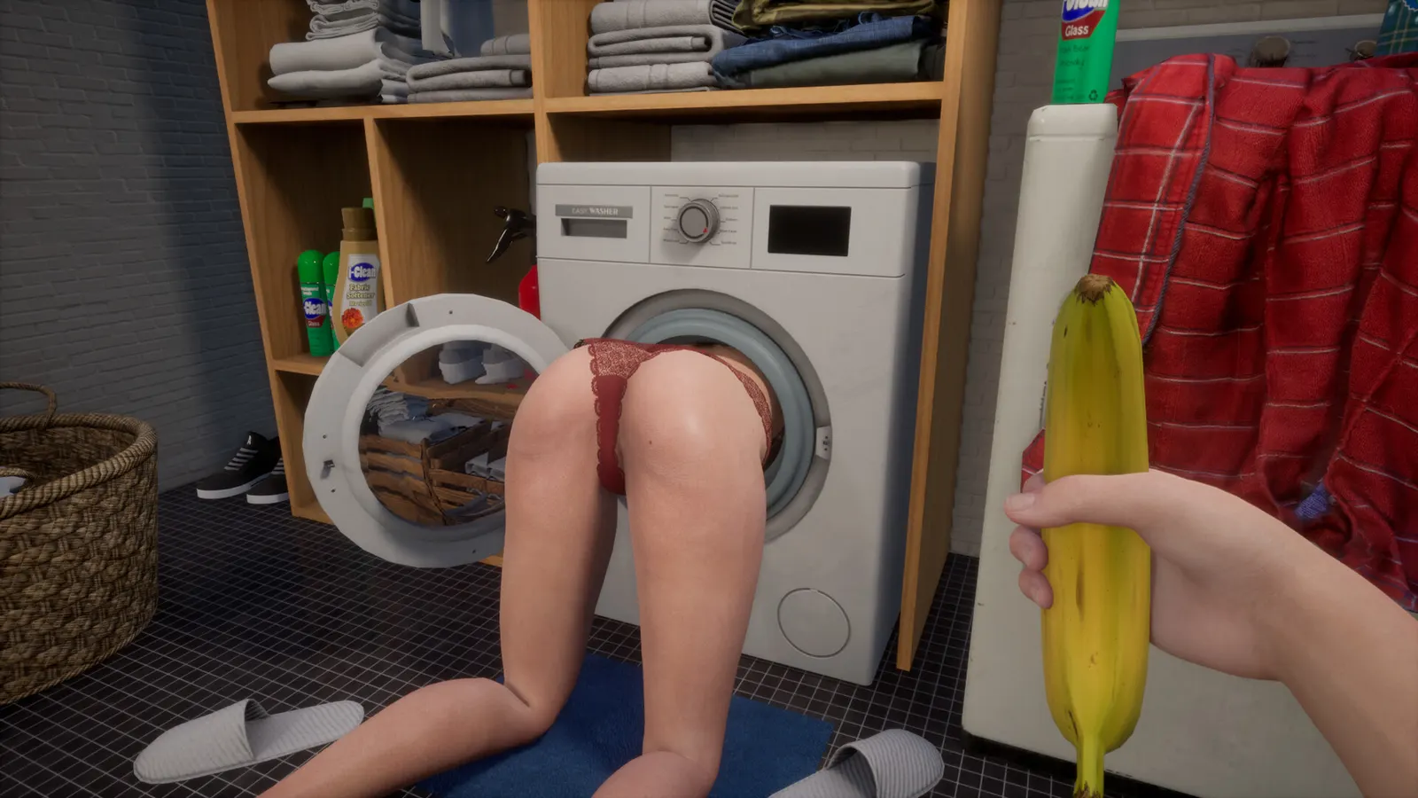 Mom got stuck in the washing machine media 5