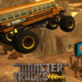 Обкладинка гри Monster Trucks Nitro