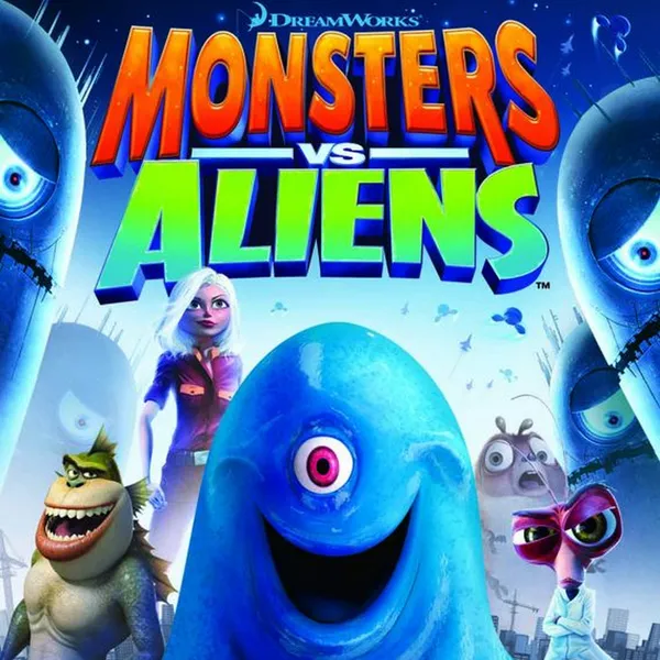 Обкладинка гри Monsters vs. Aliens