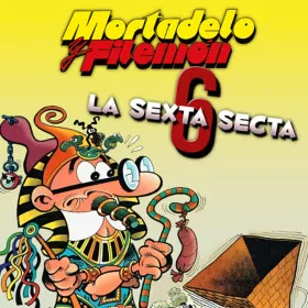 Обкладинка гри Mortadelo y Filemón: La Sexta Secta
