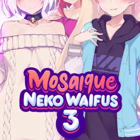 Обкладинка гри Mosaique Neko Waifus 3