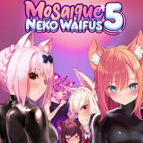 Обкладинка гри Mosaique Neko Waifus 5