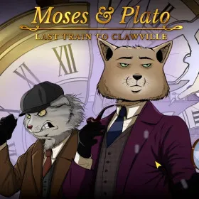 Обкладинка гри Moses & Plato - Last Train to Clawville