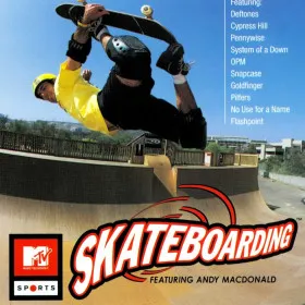 Обкладинка гри MTV Sports: Skateboarding Featuring Andy Macdonald