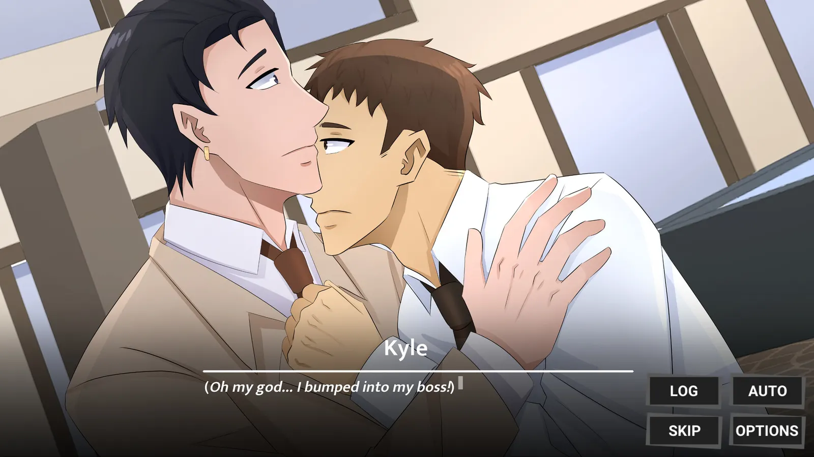 My Douchey Boss Has a Gentle Twin Brother?! - BL Visual Novel media 9