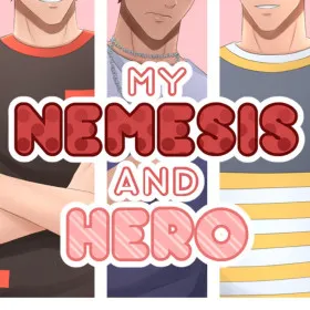 Обкладинка гри My Nemesis and Hero - Slice of Life Boys Love (BL) Visual Novel
