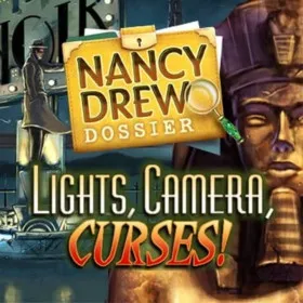 Обкладинка гри Nancy Drew® Dossier: Lights, Camera, Curses!