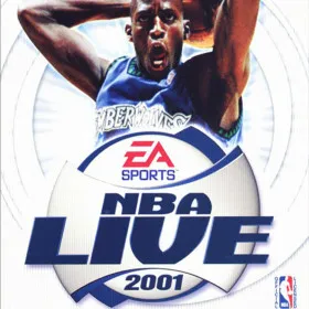 Обкладинка гри NBA Live 2001