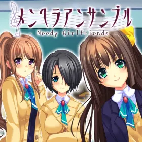 Обкладинка гри Menhera Girls Ensemble - Needy Girlfriends -