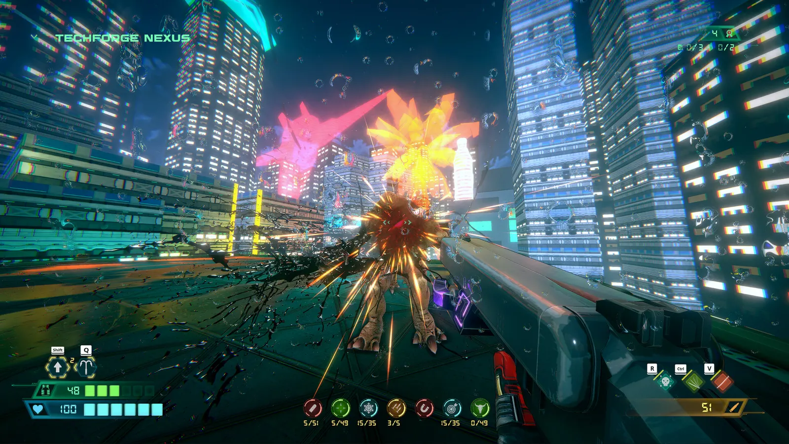Neon Extermination media 13