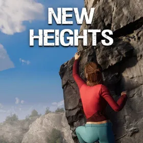 Обкладинка гри New Heights: Realistic Climbing and Bouldering