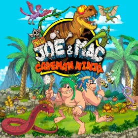 Обкладинка гри New Joe & Mac - Caveman Ninja