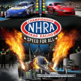 Обкладинка гри NHRA Championship Drag Racing: Speed For All