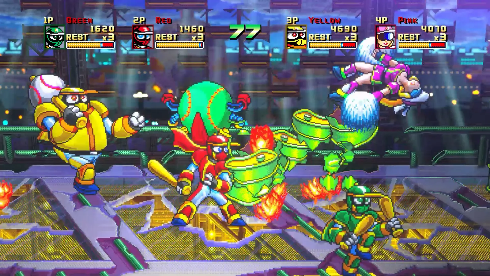 Ninja Baseball League-Man: Bases Loaded media 5