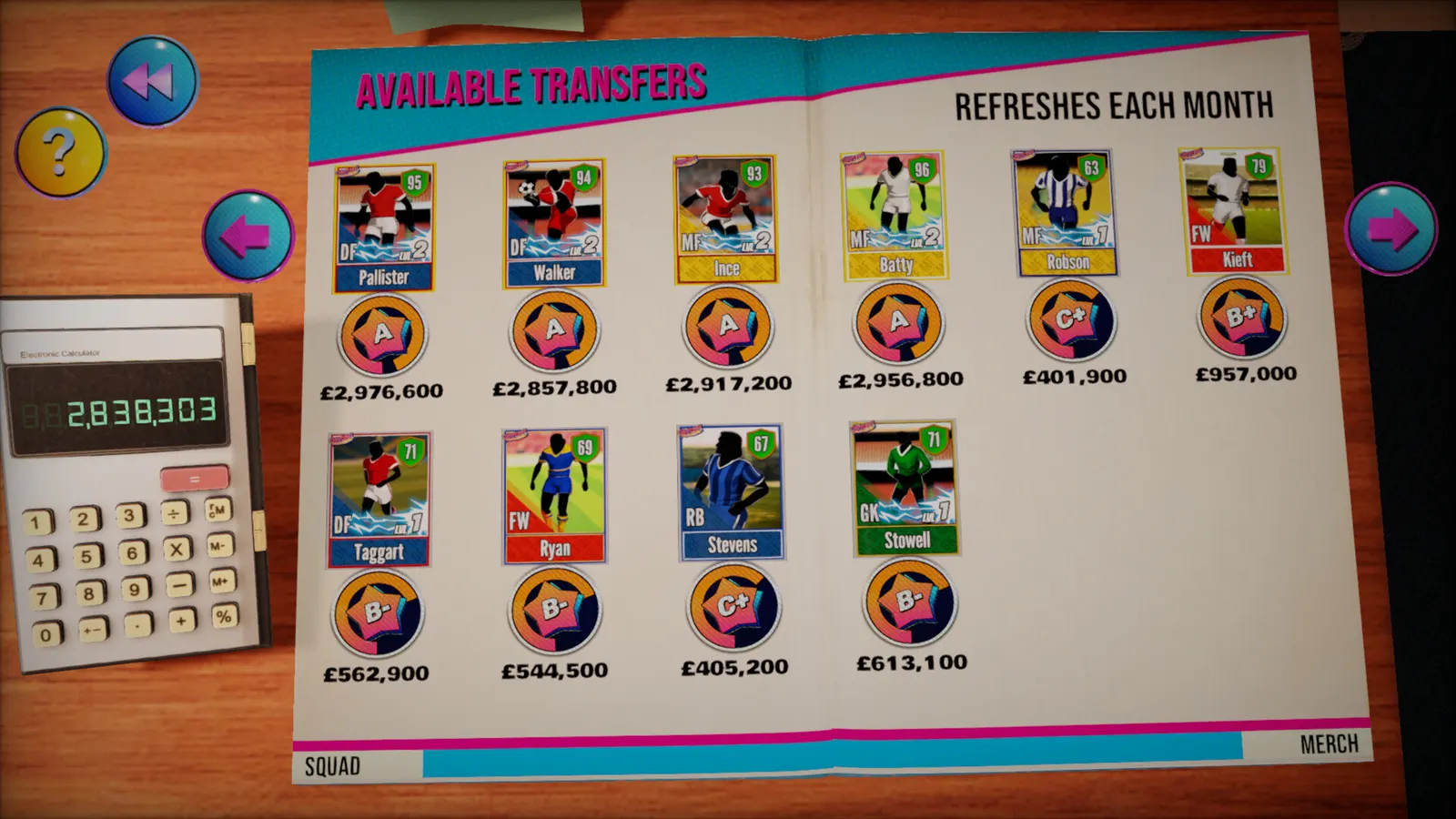 NUTMEG! A Nostalgic Deckbuilding Football Manager media 11