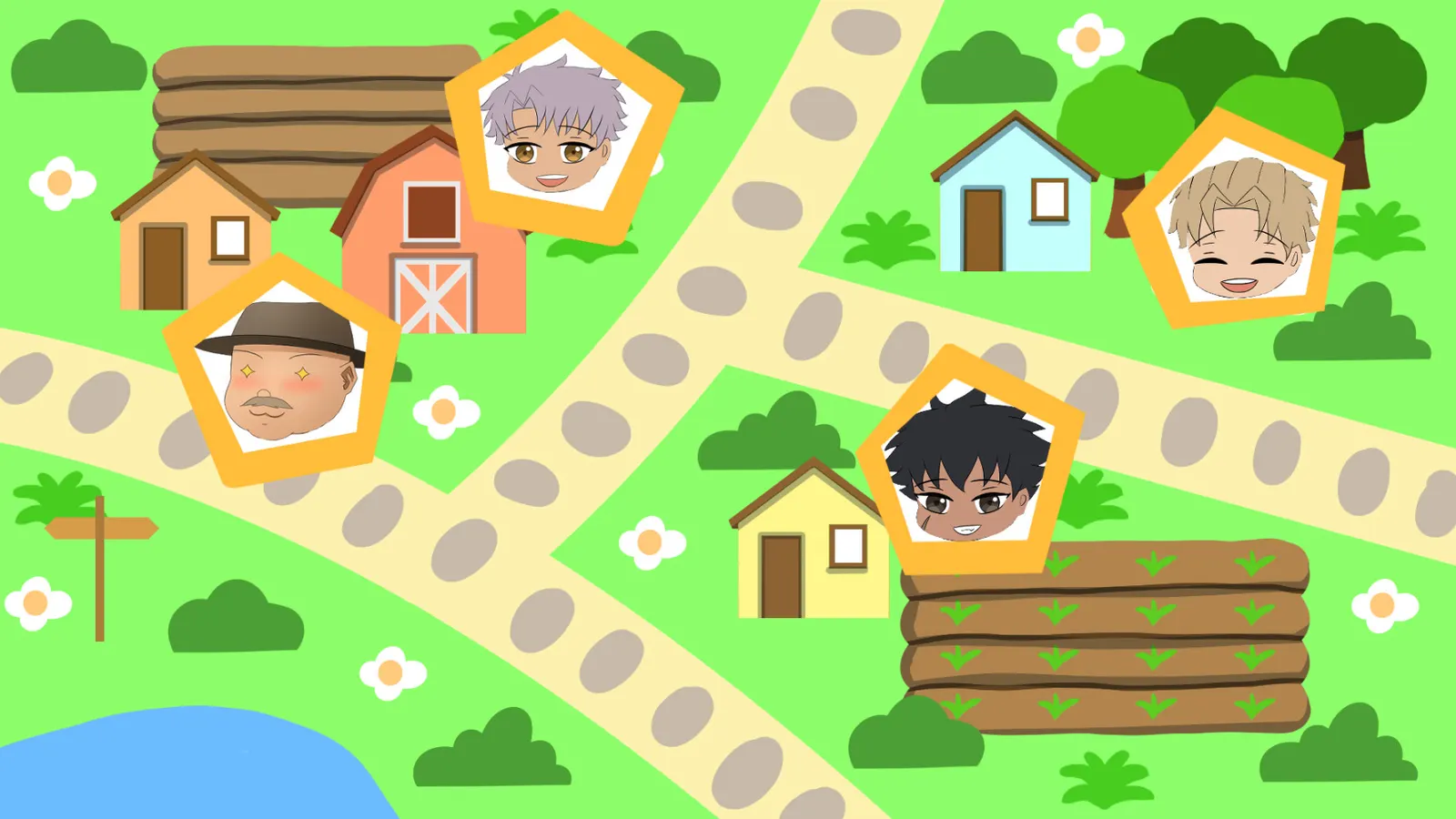 Odd Guy Meets Odd Farmers - Comedy Boys Love (BL) Visual Novel media 5