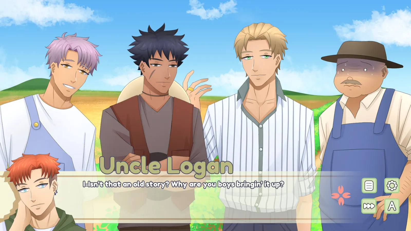 Odd Guy Meets Odd Farmers - Comedy Boys Love (BL) Visual Novel media 7