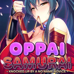 Обкладинка гри Oppai Samurai: Knocked up by a No Name Novice
