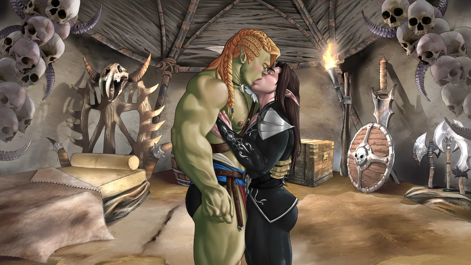Orc Covenant: Gay Bara Orc Visual Novel media 7
