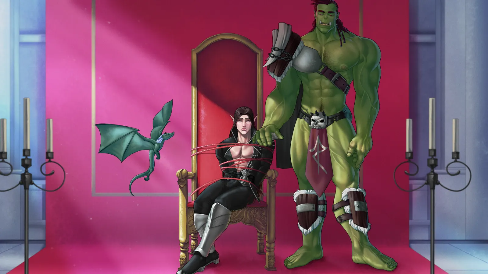 Orc Covenant: Gay Bara Orc Visual Novel media 9