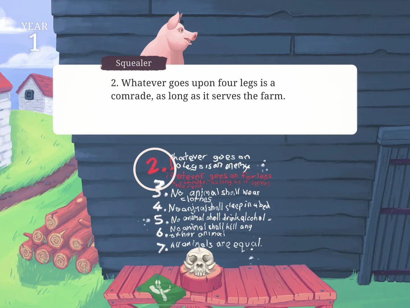 Orwell's Animal Farm media 6