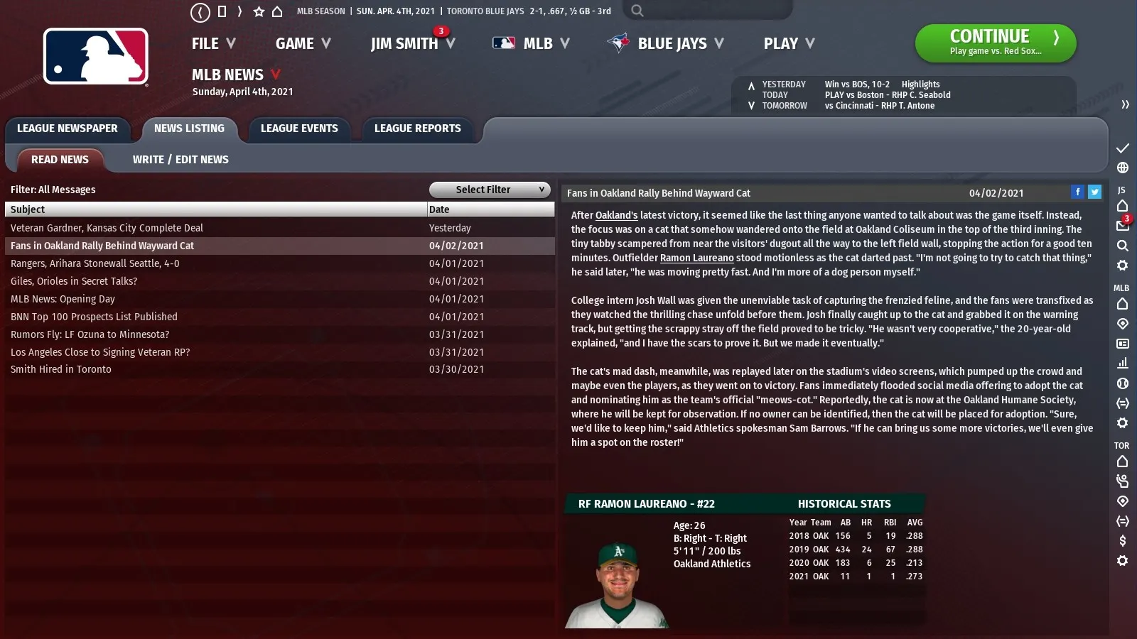 Out of the Park Baseball 22 media 8