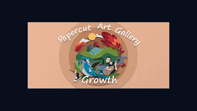 Papercut Art Gallery-Growth
