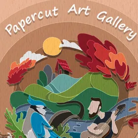 Обкладинка гри Papercut Art Gallery-Growth