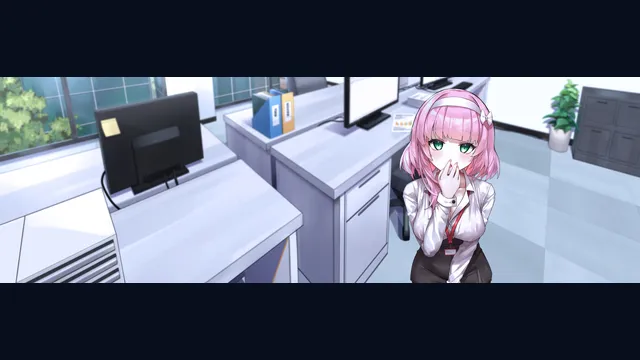 Peeping Office Worker