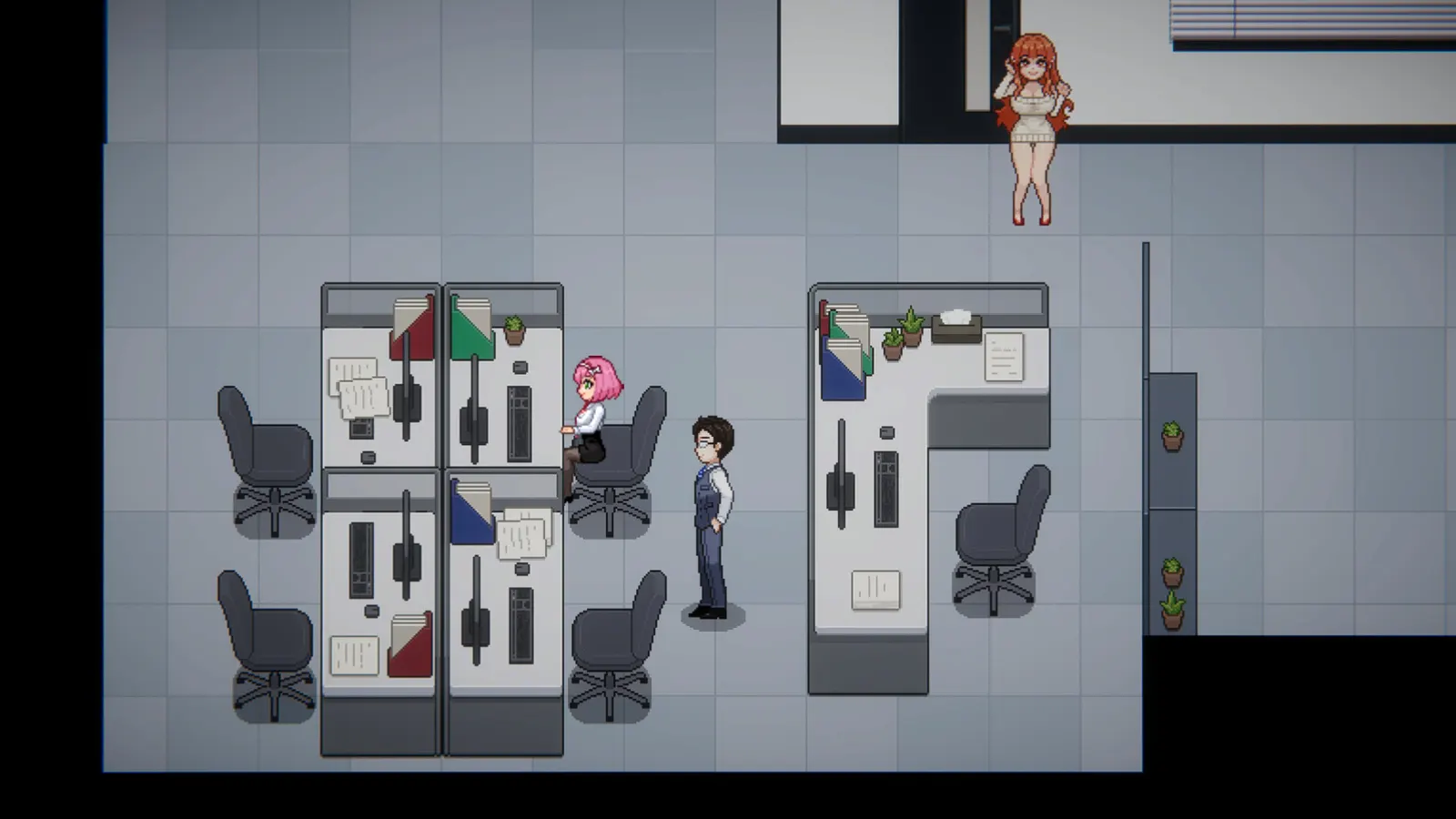 Peeping Office Worker media 13