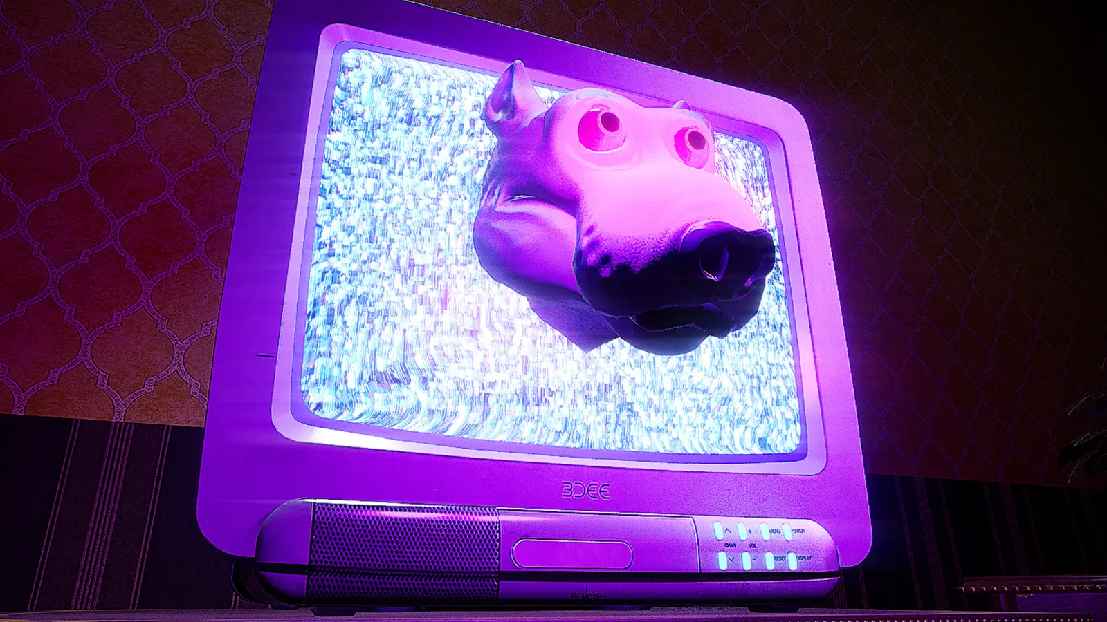 Pepper the Giant Purple Dog media 3
