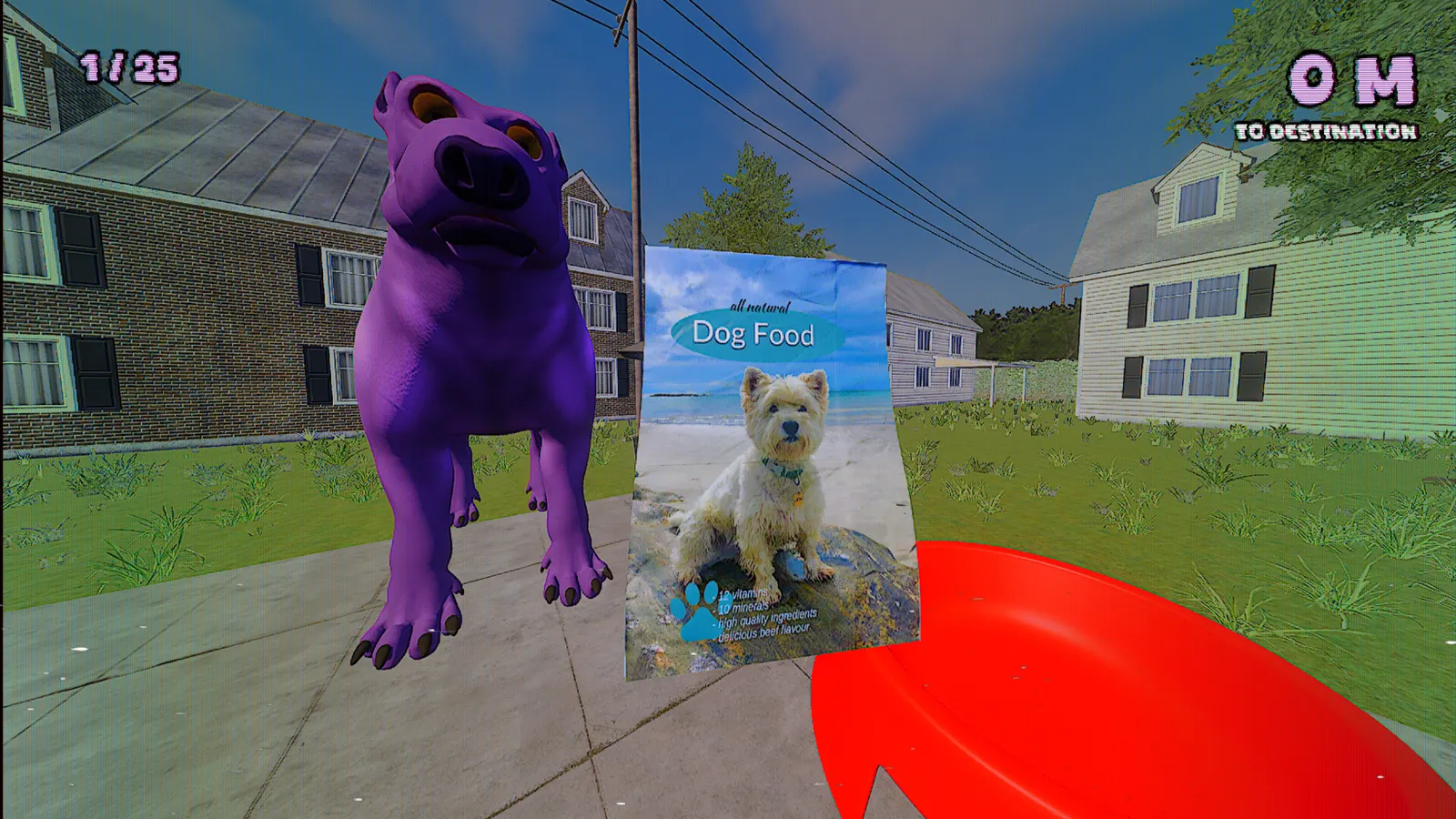 Pepper the Giant Purple Dog media 4