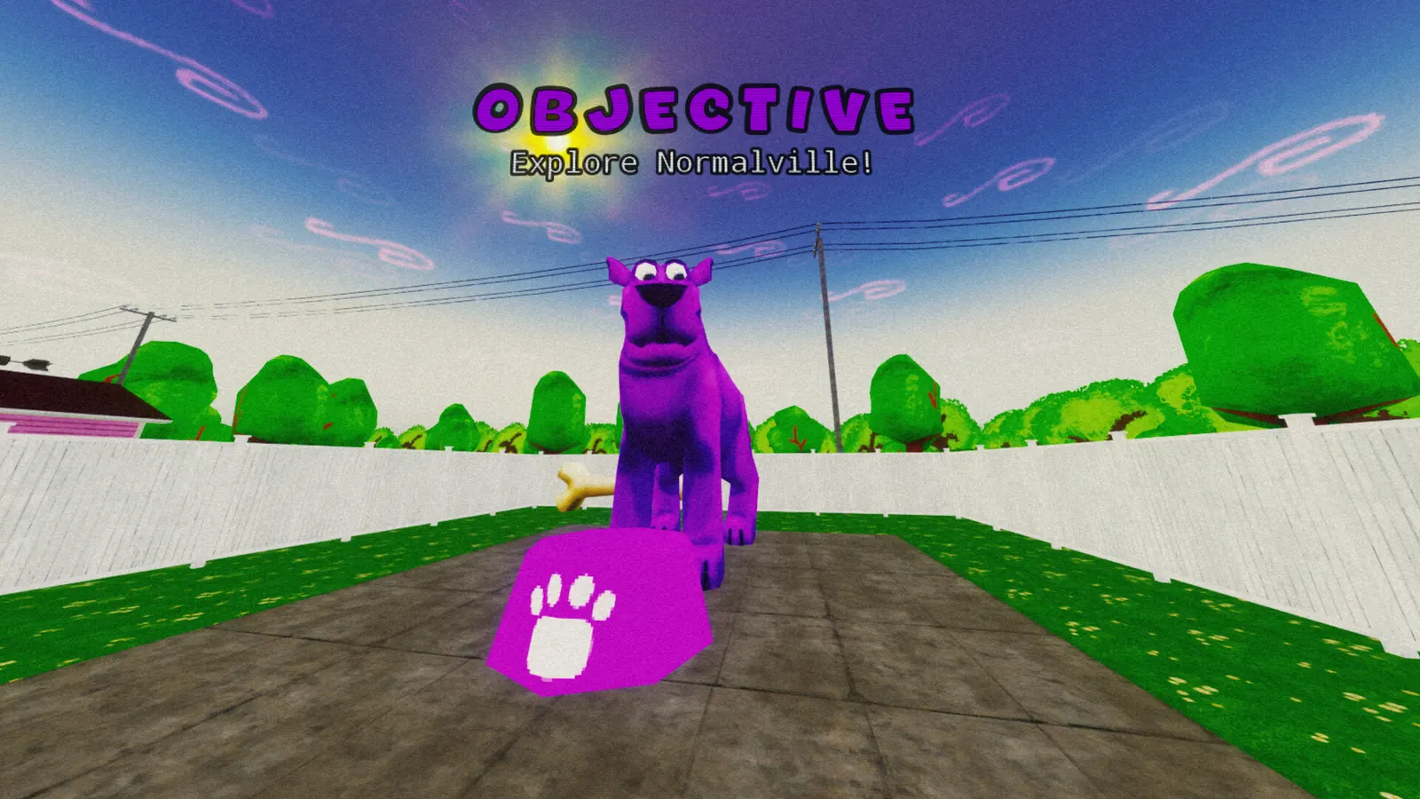 Pepper the Giant Purple Dog media 9