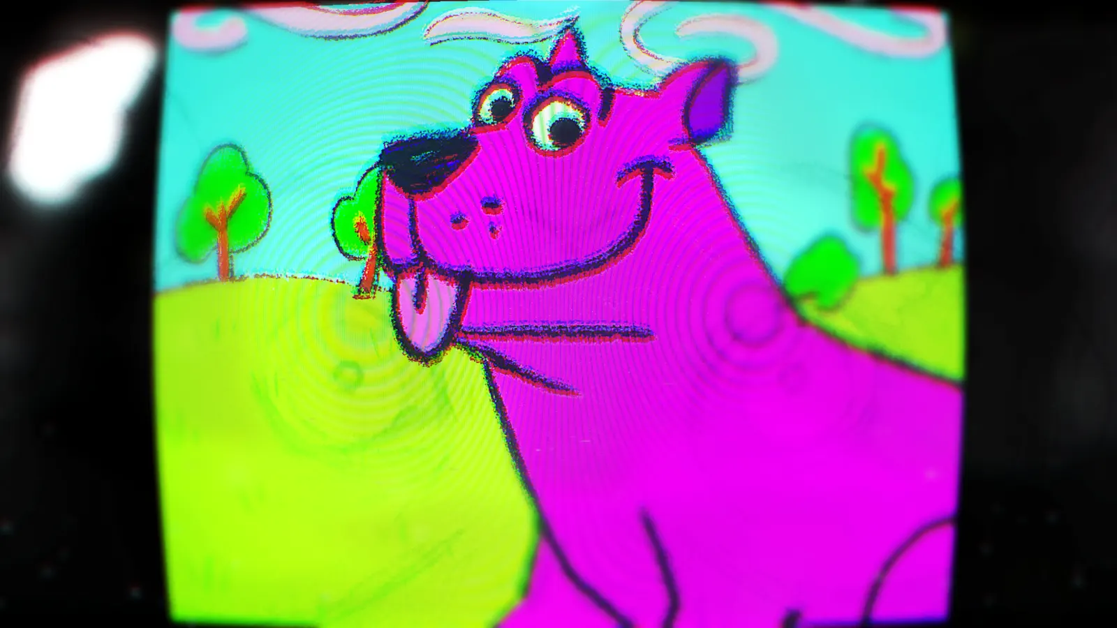 Pepper the Giant Purple Dog media 14