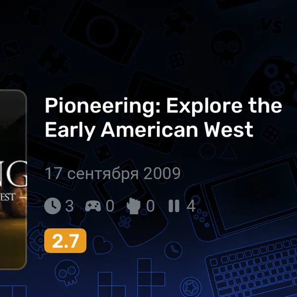 Обкладинка гри Pioneering: Explore the Early American West