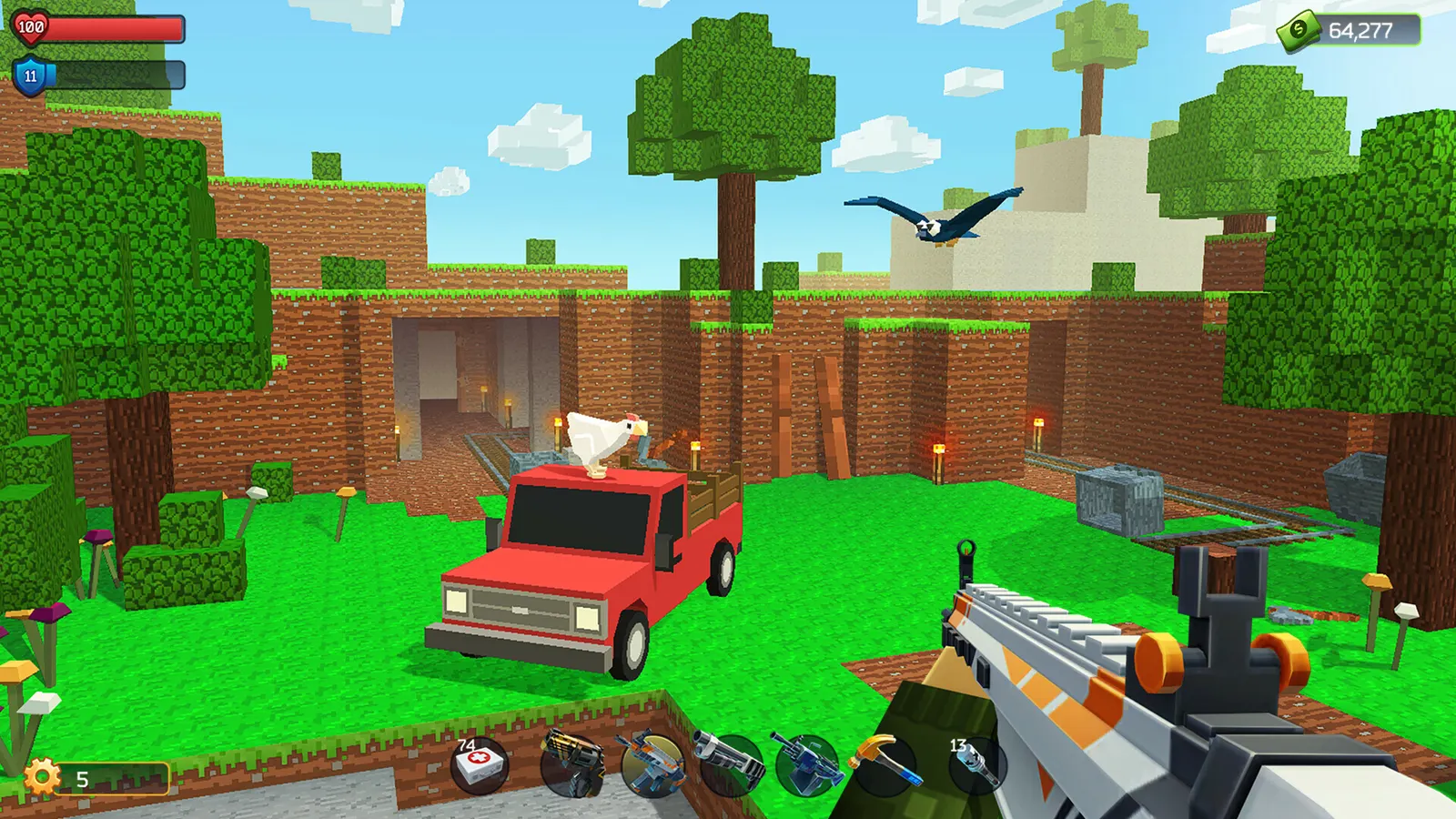 Pixel Combat: Zombie Shooter media 6