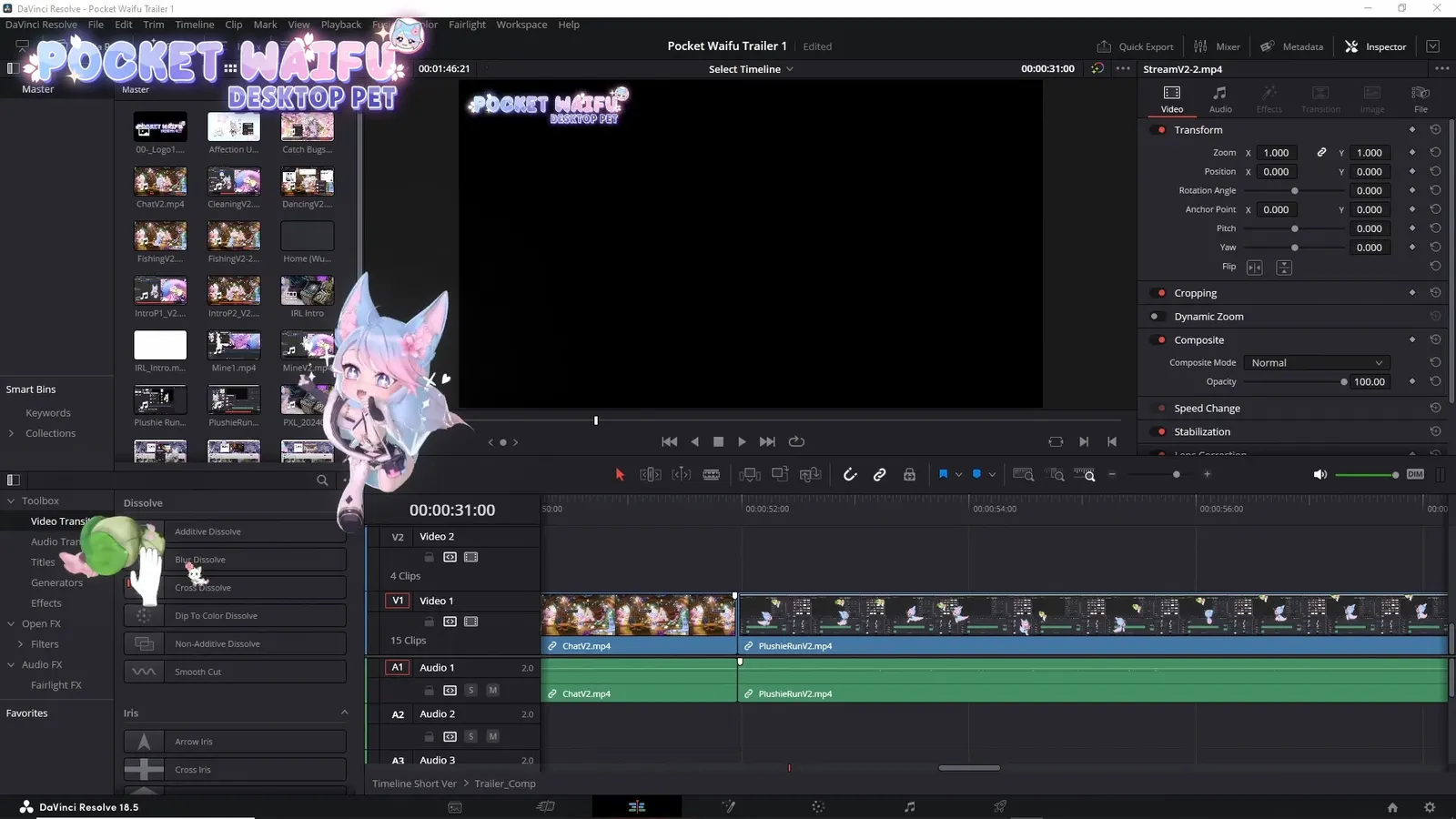 Pocket Waifu: Desktop Pet media 3