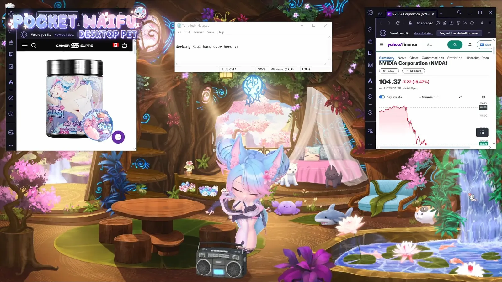 Pocket Waifu: Desktop Pet media 6