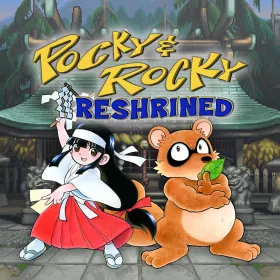 Обкладинка гри Pocky & Rocky Reshrined