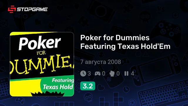 Poker for Dummies Featuring Texas Hold'Em